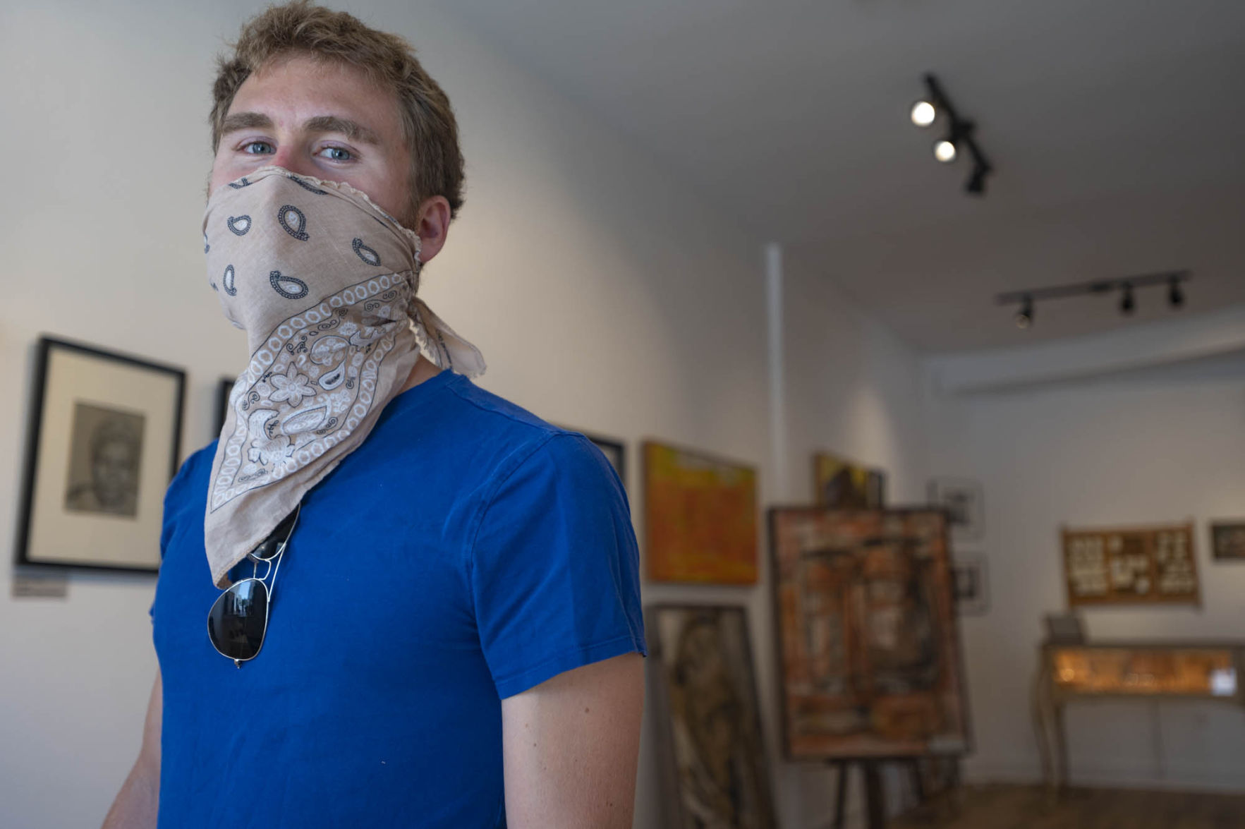 Court St. art gallery named for math whiz